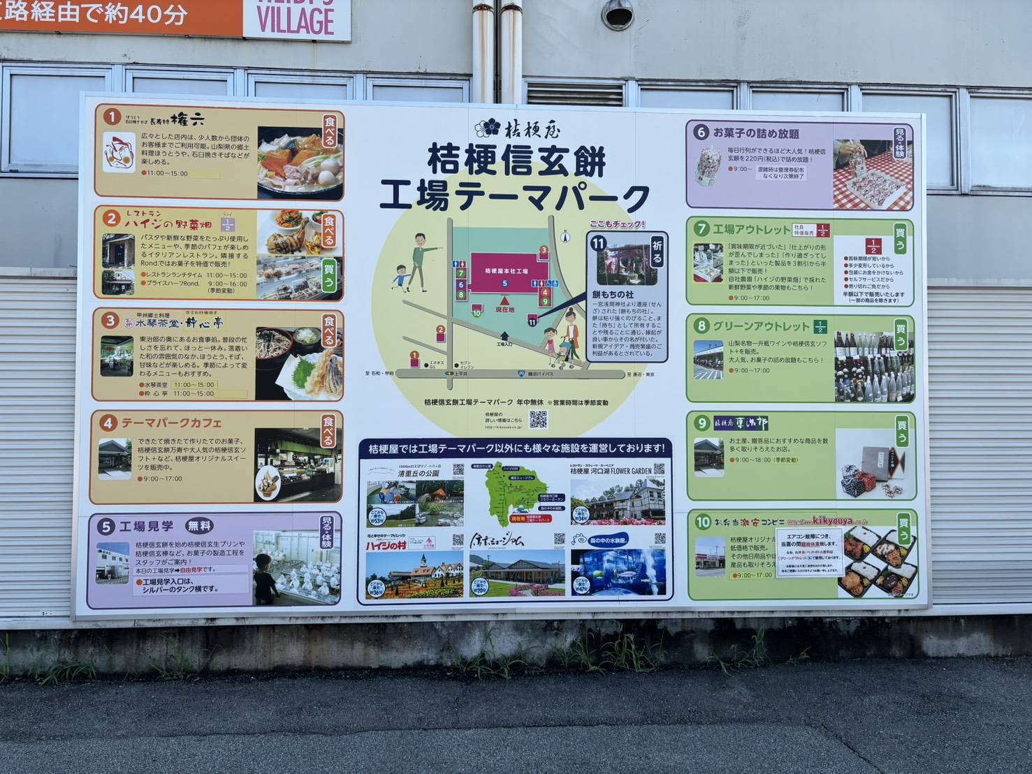 テーマパーク看板