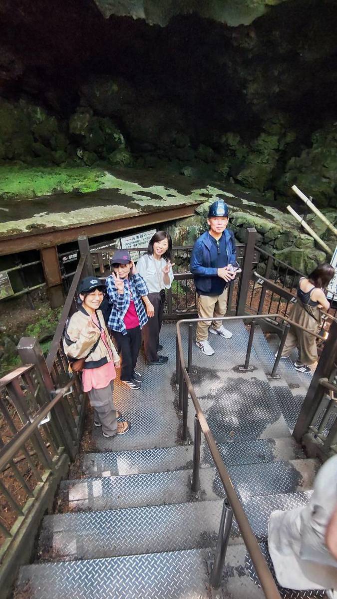 階段での写真２