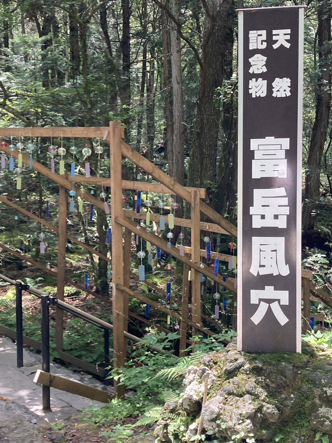 富岳風穴看板２